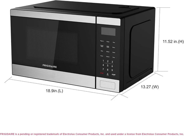 Frigidaire 0.9 CU. FT. Microwave, Digital Control Panel - Auto Cooking Settings - Child Safety Lock - Stainless Steel5