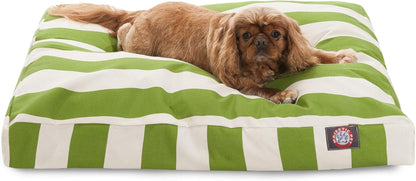 Majestic Pet Stripes Rectangle Medium Dog Bed Washable – Non Slip Comfy Pet Bed – Dog Crate Bed with Removable Washable Cover – Dog Kennel Bed for Sleeping, Polyester Fiber, Medium, Black28