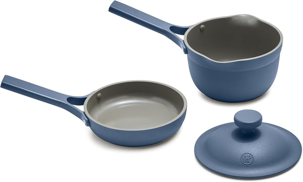 Our Place Tiny Cookware Duo, 3-Piece Compact Ceramic Nonstick Cookware Set1