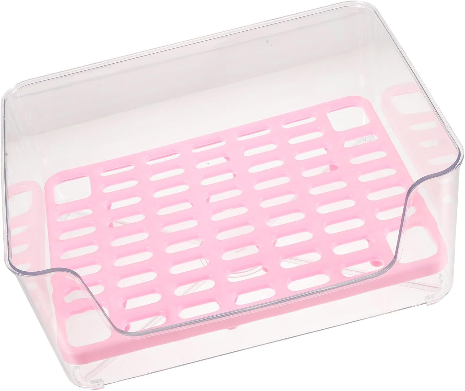 minkissy-pet-litter-box-medium-pink-acrylic-anti-splash-kitten-litter-pan-potty-elevated-cat-toilet-for-indoor-housebreaking
