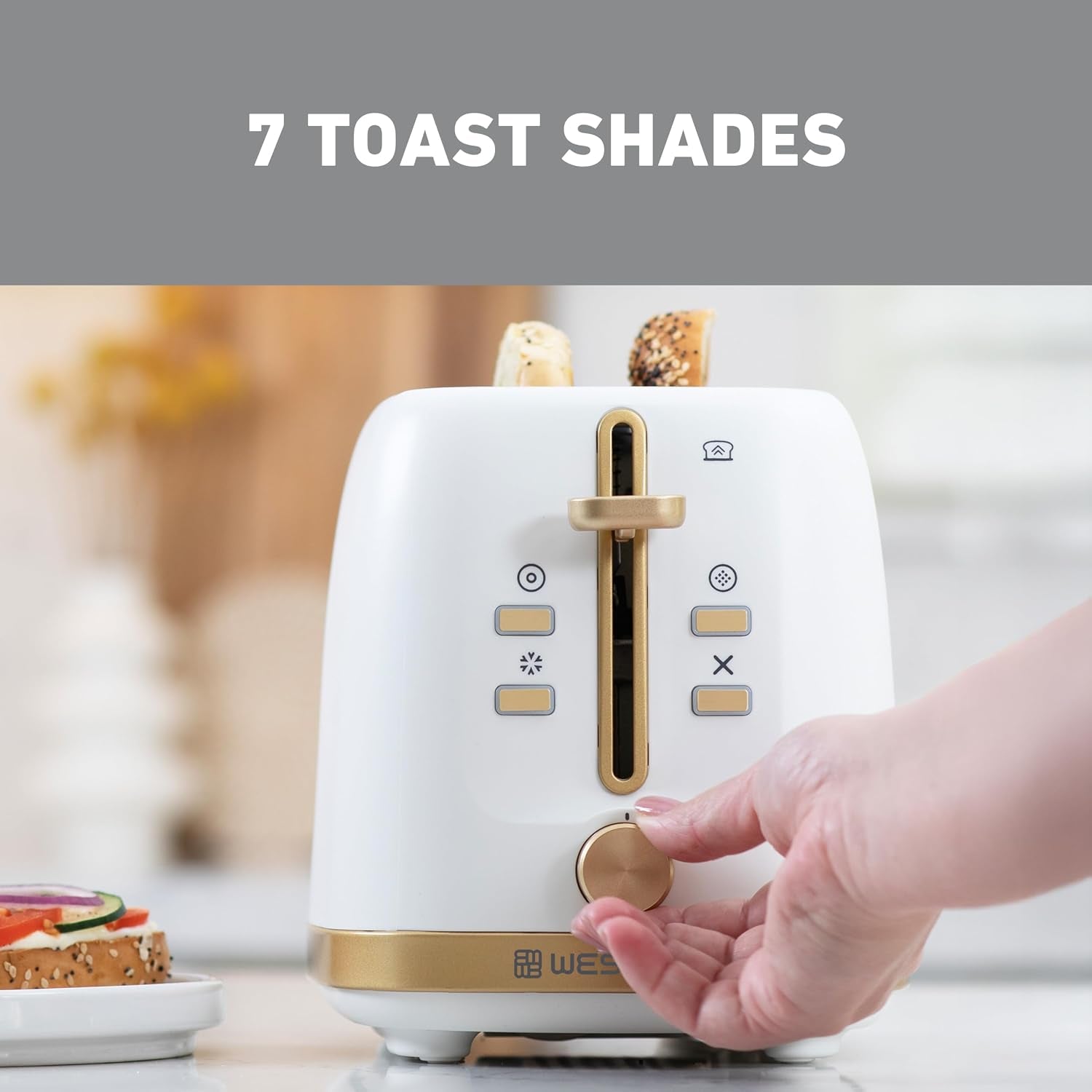 timeless-2-slice-toaster-with-7-browning-levels-bagel-waffle-defrost-settings-high-lift-lever-anti-jam-easy-clean-crumb-tray-2-slice-white-gold