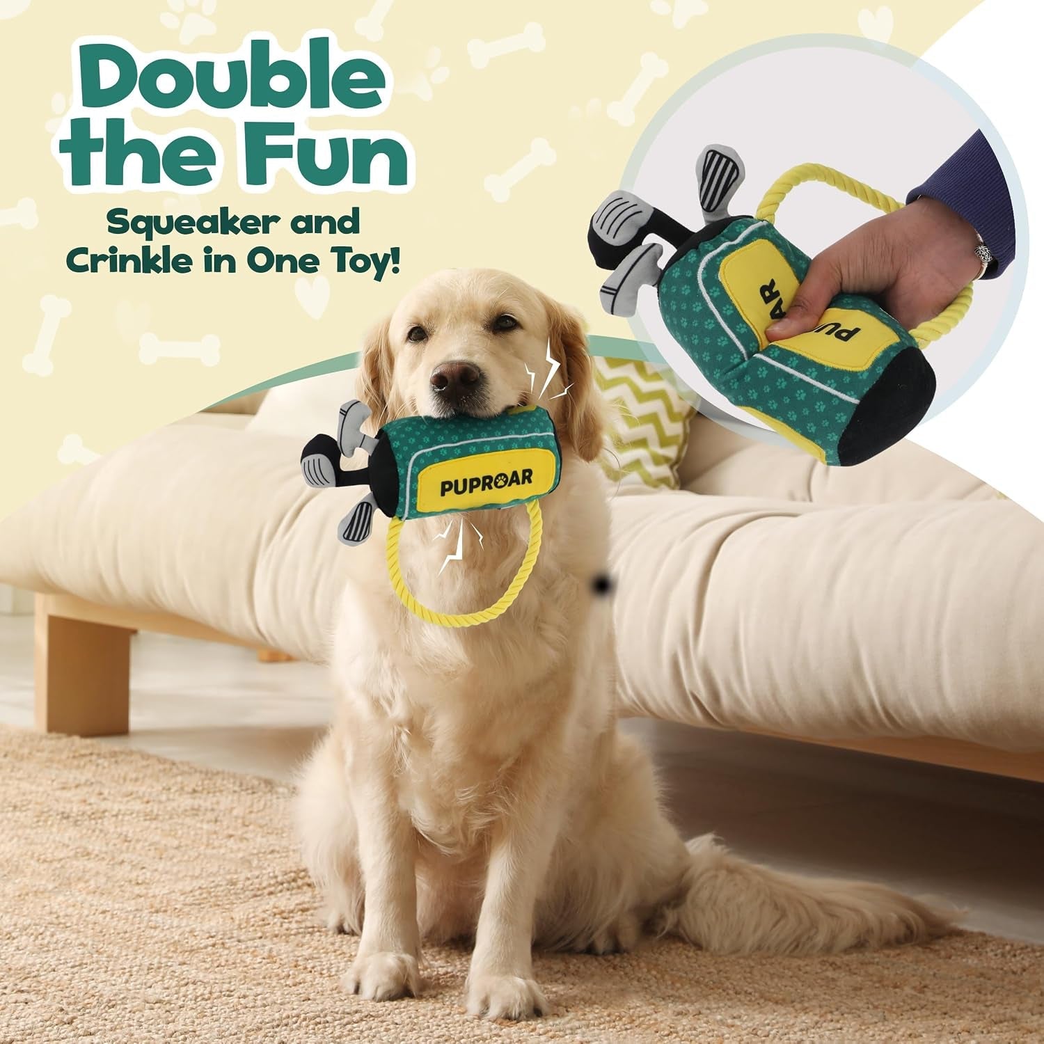 puproar-golf-dog-toy-dog-birthday-gift-funny-squeaky-plush-rope-golf-bag-toy-for-small-medium-large-breeds