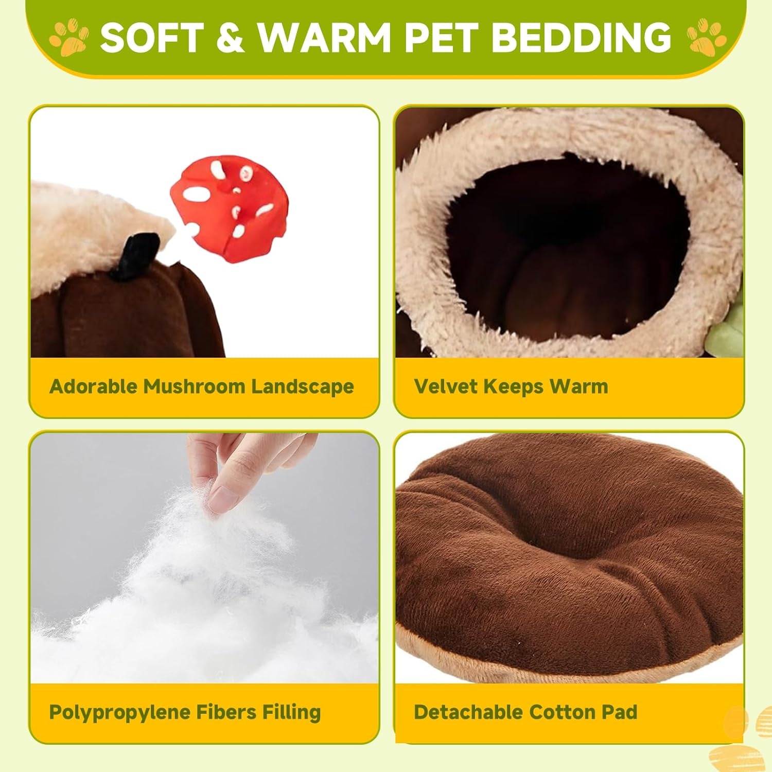 lyart-guinea-pig-hamster-bedding-or-hideout-for-mouse-mice-rat-ferret-bunny-fluff-bedding-bed-house-cage-accessories-dwarf-rabbits-hedgehog-bearded-dragon-warm-bedding-winter-nest-cave-washable2-l