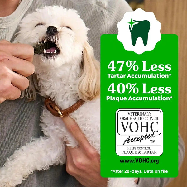 Greenies Teenie Original Natural Dental Dog Treats, Chicken, 192 Count | Clinically-Proven, Veterinarian-Recommended, 47% Less Tartar & 40% Less Plaque in 28 Days, for Dogs 5-15 Lbs, 54 Oz. Pack6