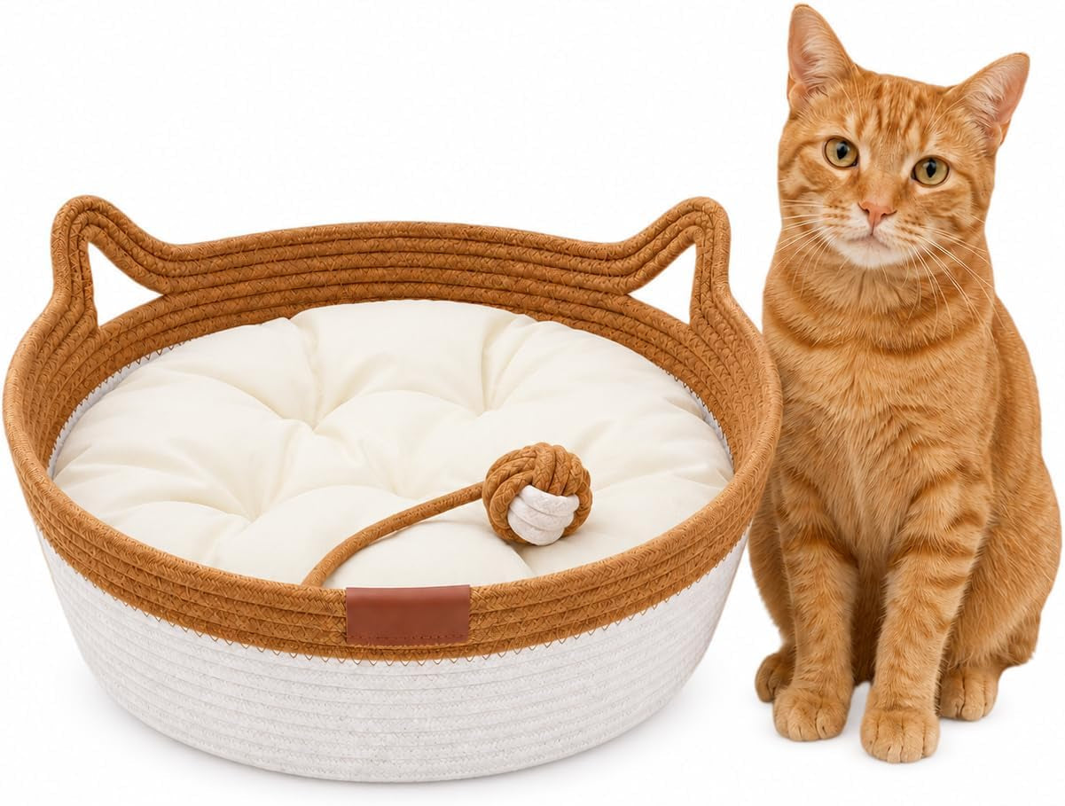 large-scratchable-handwoven-for-cats-stimulicat-handwoven-cat-basket-cotton-rope-cat-bed-round-pet-basket-hand-woven-boho-cat-bed-grey-without-cushion