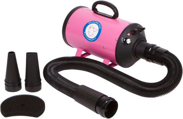 Flying Pig High Velocity Dog Pet Grooming Dryer W/Heater (Model: Flying One, Purple)9