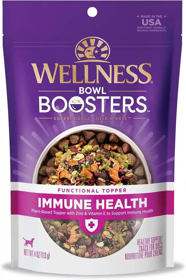 Wellness Bowl Boosters Digestive Health Dog Food Topper with Freeze Dried Pieces for Small, Medium, and Large Breeds, Sensitive Stomach, Grain Free, Natural, Chicken Recipe, 4 Oz Bag16