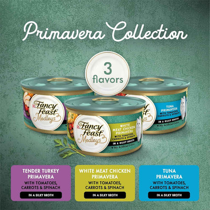 Purina Fancy Feast Medleys Primavera Wet Cat Food, 3 Oz. Cans, 24 Pack2