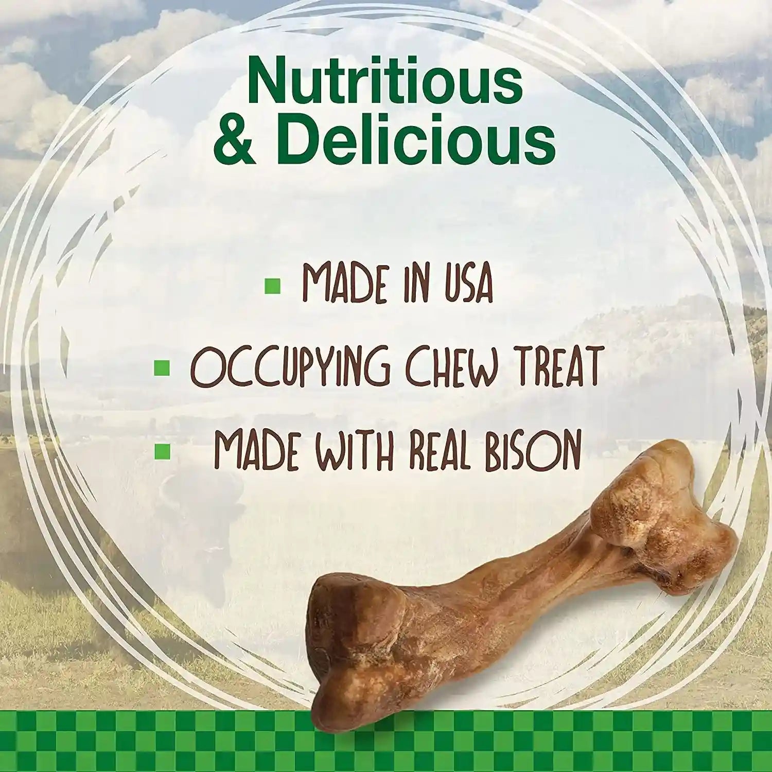 nylabone-healthy-edibles-wild-natural-dog-bones-long-lasting-bison-flavor-bone-dog-treats-medium-2-count-natural-dog-chew-bones-made-in-usa-highly-digestible-dog-chews-long-lasting-chews-for-medium-dogs-up-to-35-lbs