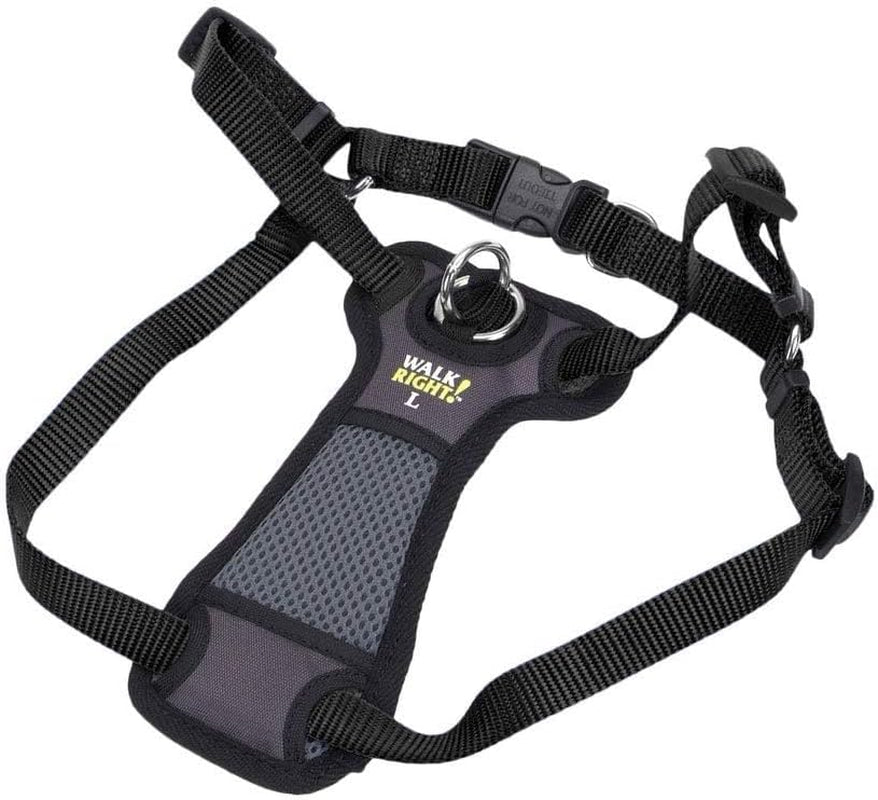 coastal-pet-walk-right-front-connect-no-pull-padded-dog-harness-adjustable-comfortable-dog-harness-small-large-breed-fit-quality-pet-supplies-black-lrg-26-38