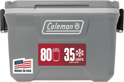 Coleman Classic Series Insulated Portable Cooler, Leak-Resistant Outdoor Hard Cooler Keeps Ice up to 5 Days, 52/70/120/150 Quart1