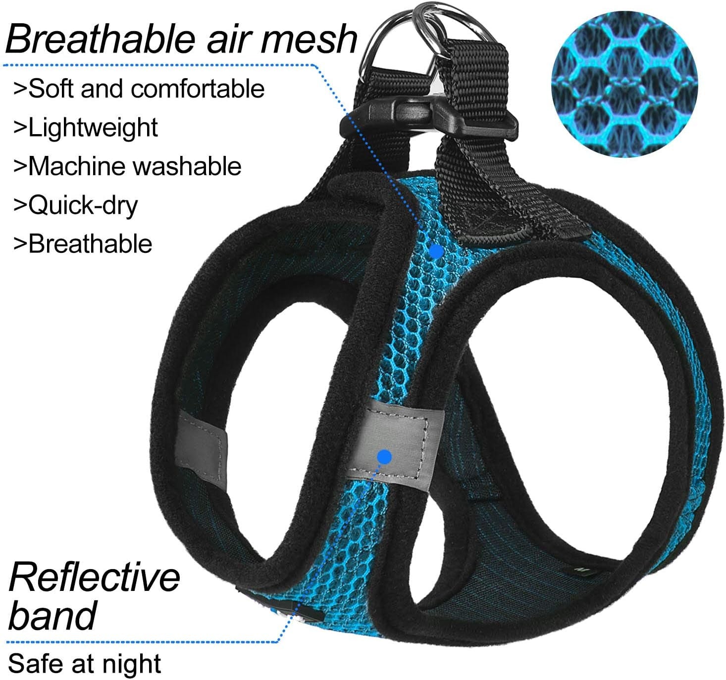 dog-harness-step-in-breathable-puppy-cat-dog-vest-harnesses-for-small-medium-dogs