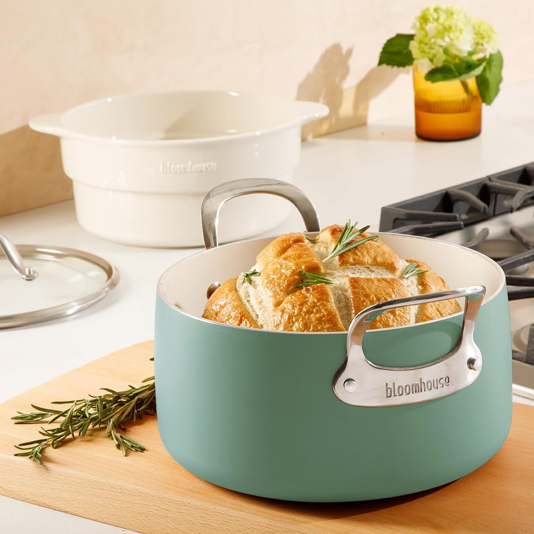 6-qt-heavy-guage-aluminum-dutch-oven-w-non-stick-non-toxic-ceramic-interior-and-ceramic-steamer-insert-sage-green