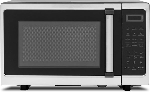 Microwave Countertop Oven, 700W Small Microwaves, 0.7 Cu.Ft Mini Ovens Compact with 10 Power Levels, 6 Cooking Menus for Apartments, Dorm and Small Space Kitchen, Child Lock, Easy Clean, Black1