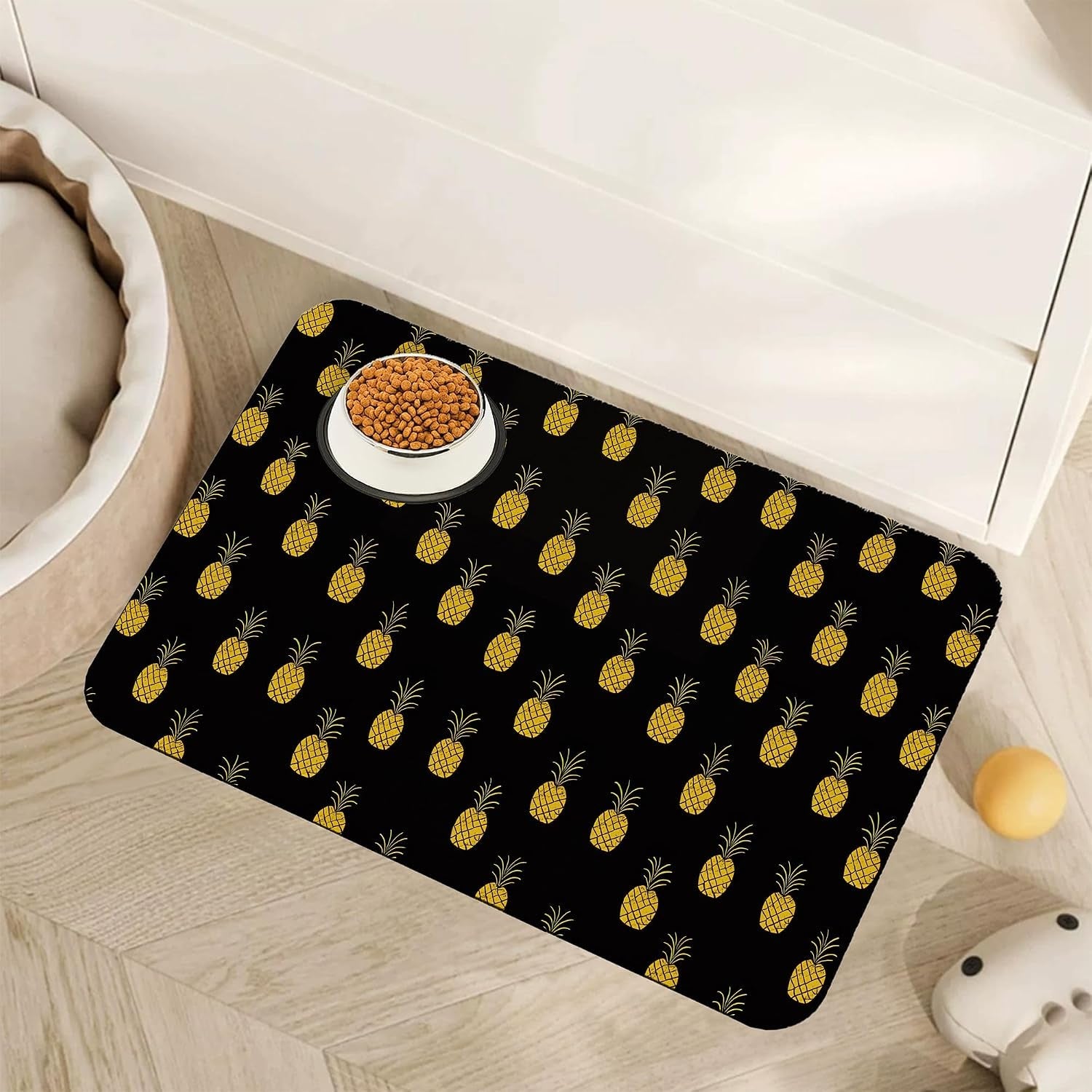 marble-dog-cat-food-mat-blue-teal-turquoise-gold-absorbent-pet-feeding-mat-with-rubber-backing-non-slip-water-bowl-placemat-indoor-pet-accessories-supplies-12x20