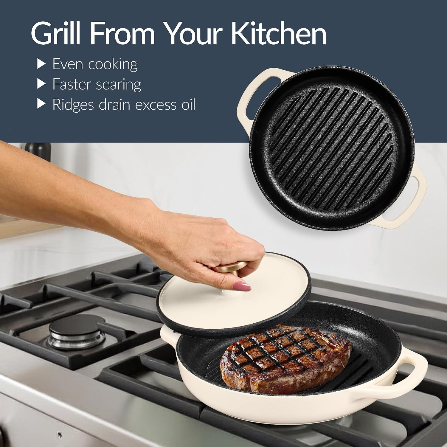 best-choice-products-6-piece-cast-iron-cookware-set-ceramic-coated-6qt-dutch-oven-2qt-skillet-w-lid-10-grill-pan-w-press-non-toxic-heavy-duty-gas-induction-compatible-pfas-free-vanilla