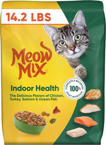 Meow Mix Indoor Health Dry Cat Food, 6.3 Pound Bag11