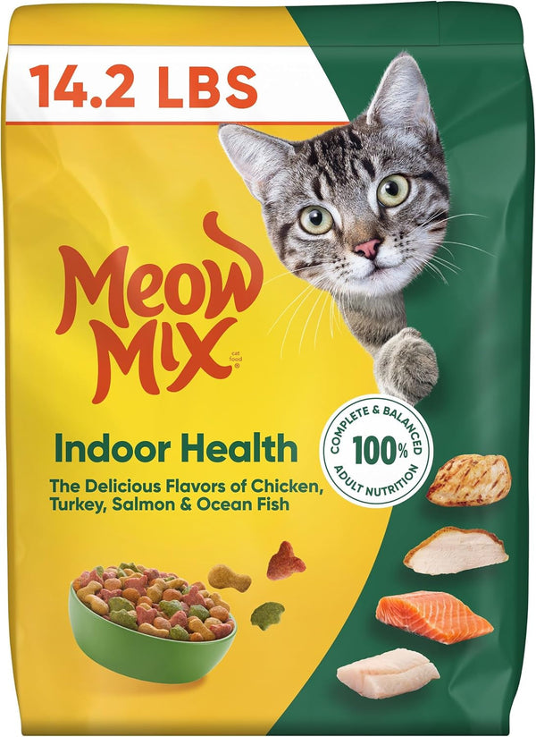 Meow Mix Indoor Health Dry Cat Food, 6.3 Pound Bag11
