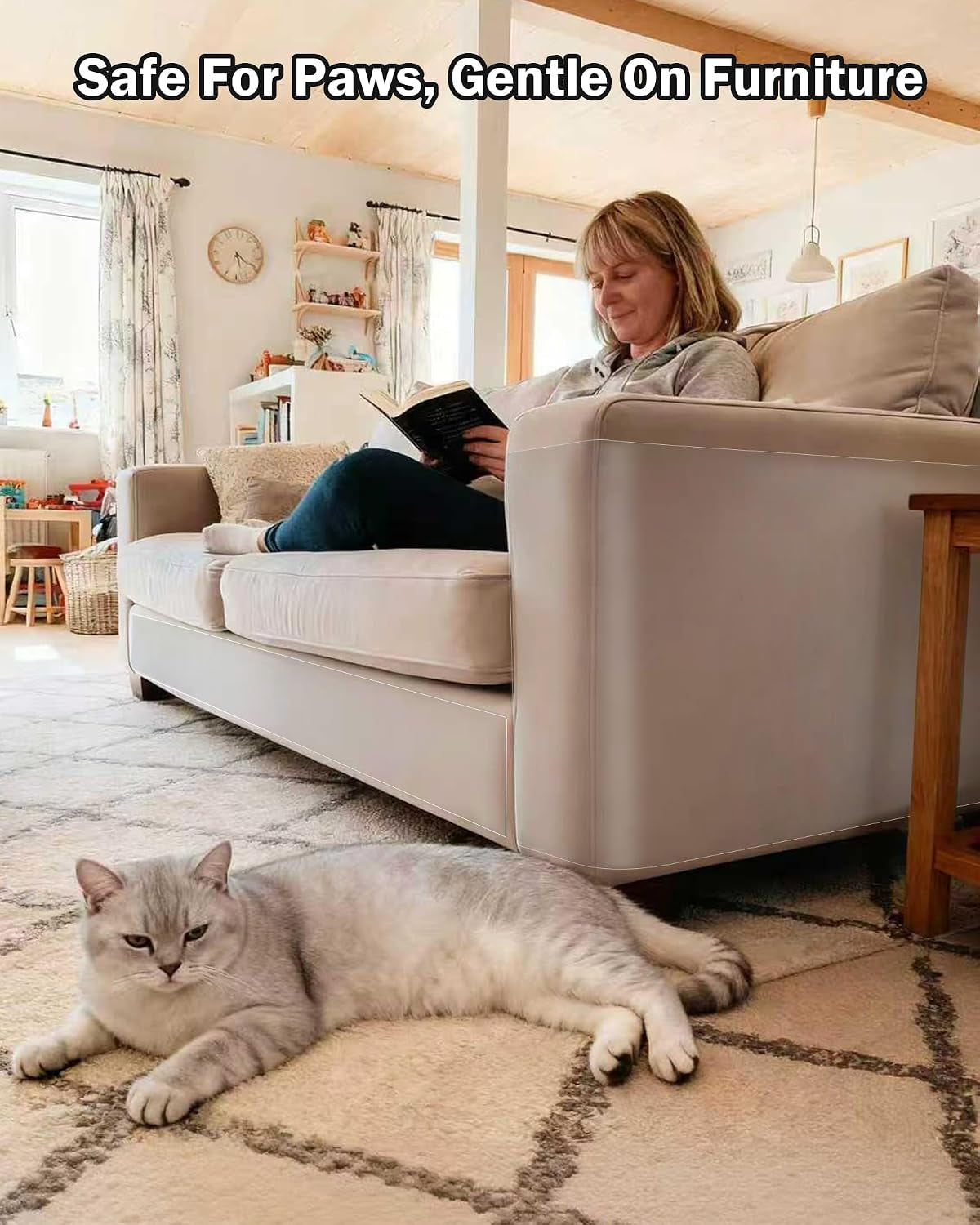 cat-scratch-furniture-protector-couch-1-roll-clear-pet-7-9-x-196-8-inch-protects-couch-from-cat-claws-strong-adhesion-grid-backing-1-scraper-30-twist-pins-for-sofa-armchair-door-wall-bed
