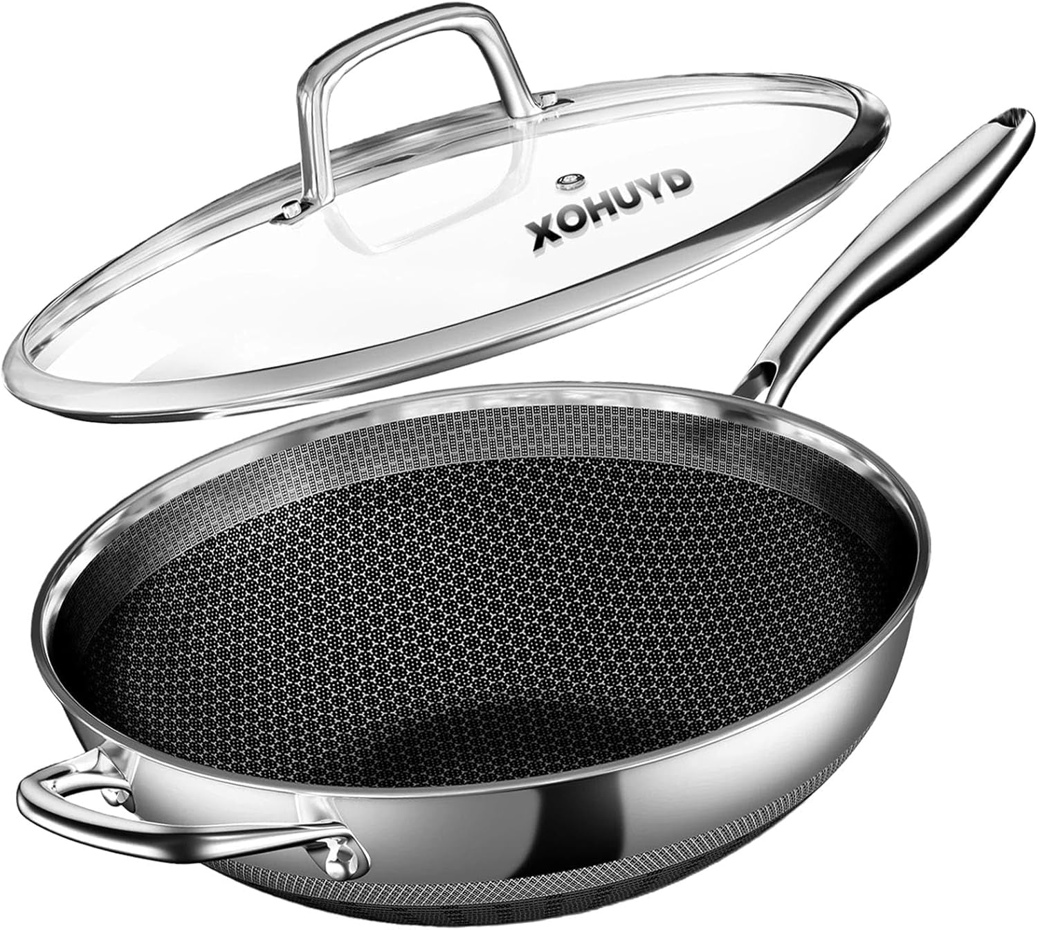 wok-pan-13-inch-stainless-steel-woks-stir-fry-pans-nonstick-wok-pan-with-lid-for-induction-hybrid-electric-gas-halogen-all-stoves-professional-pfoa-free-cookware-dishwasher-fast-heat