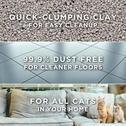Purina Tidy Cats Free and Clean Unscented Clumping Cat Litter with Odor Control - 38 Lb. Box4