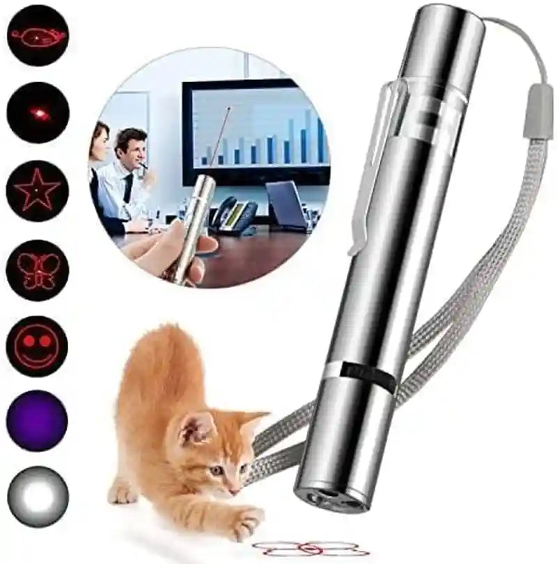 cat-toys-laser-pointer-rechargeable-cat-laser-toy-interactive-cat-toys-for-indoor-cats-kittenes-dogs-led-flashlight-7-adjustable-patterns-red-light-remotes-teaching-tool-usb