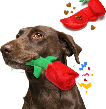 Lilfrd Dog Birthday Toy, Birthday Cake Toys for Puppy Gifts, Squeaky Plush Dog Toys | Perfect for Birthday Party, Interactive Play, Suitable for Small Medium Breed Dogs18