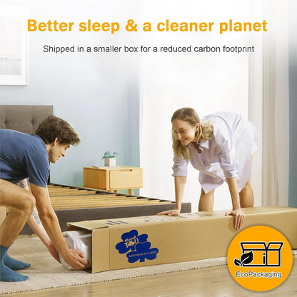 Twin Mattress in a Small Box with Medium-Firm Memory Foam | Twin Size Mattress with Good Support Removable and Washable Design Breathable Fabric for Kids and Adults4
