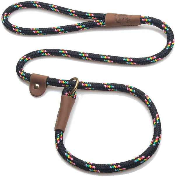Mendota Pet Slip Leash - Dog Lead and Collar Combo - Made in the USA - Mocha, 3/8 in X 6 Ft - for Small/Medium Breeds47