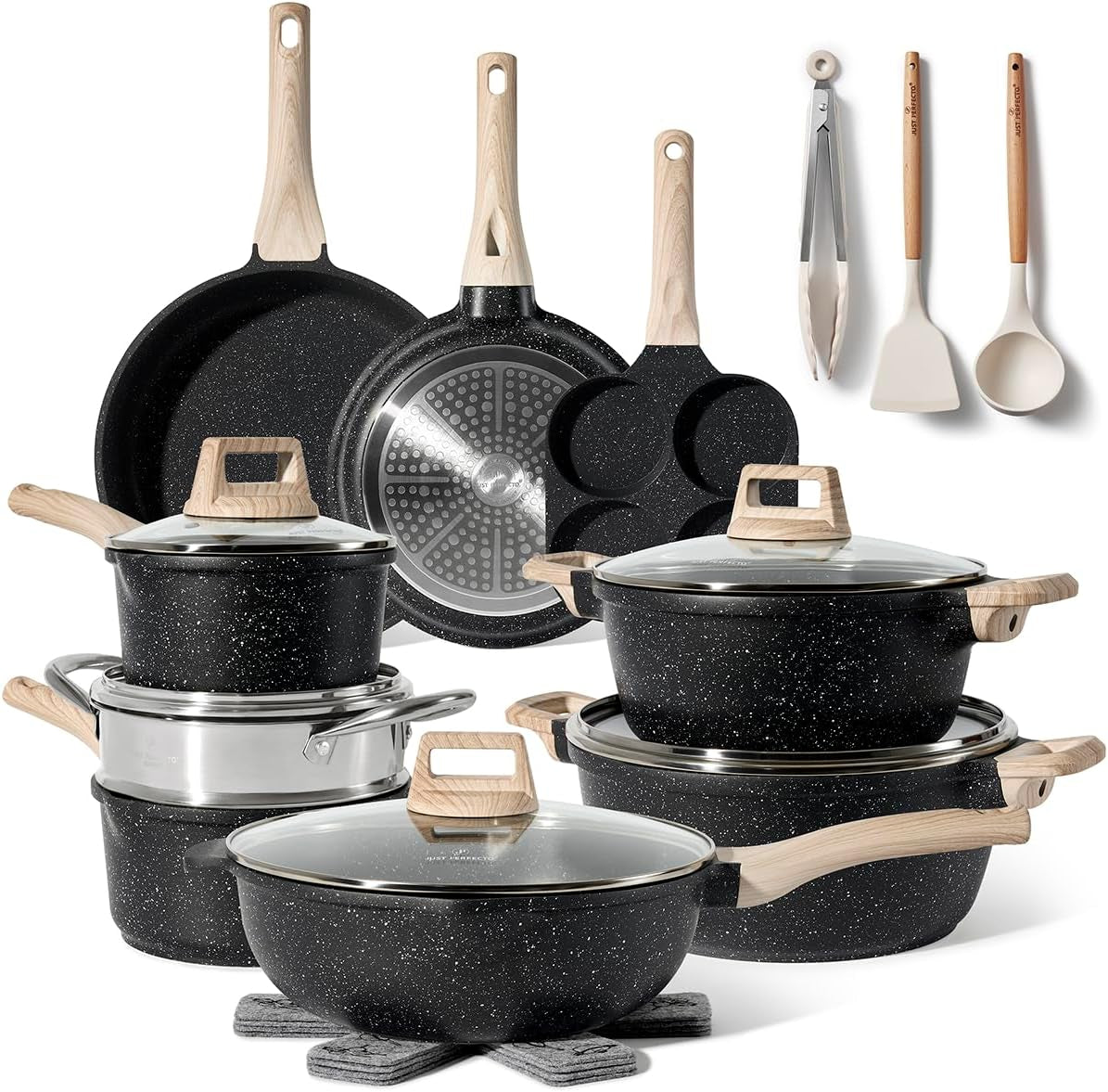 just-perfecto-kitchen-pots-and-pans-set-with-lids-non-stick-induction-pots-set-pots-pans-set-without-ptfe-and-pfoa-cookware-pot-set-induction-21-pcs-black