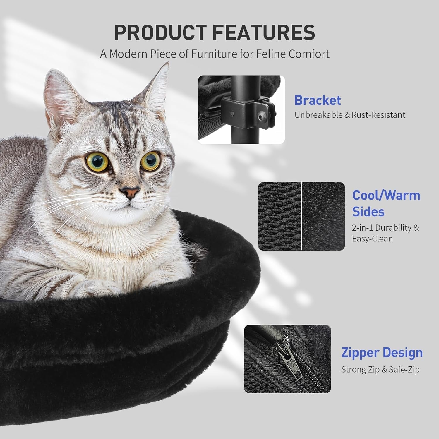 cat-desk-bed-reversible-cat-hammock-for-desk-use-clamp-on-metal-black-360-rotating-height-adjustable-supports-up-to-45lbs-machine-washable-large-cats-kittens-indoor-office-game-tables