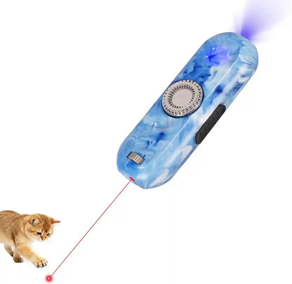 Tbteek Cat Toys, Rechargeable, 3 Light Modes & 5 Fun Patterns, Portable Interactive Kitten Pet Dog Cat Mouse Toy for Fun Chase Play Exercise8