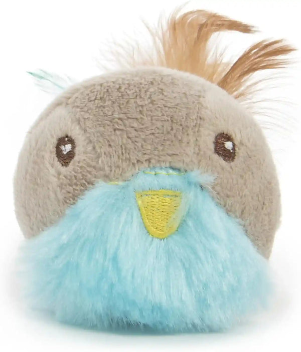 Smartykat Chickadee Chirp Electronic Sound Cat Toy, Contains Catnip, Battery Powered - Light Brown, One Size13