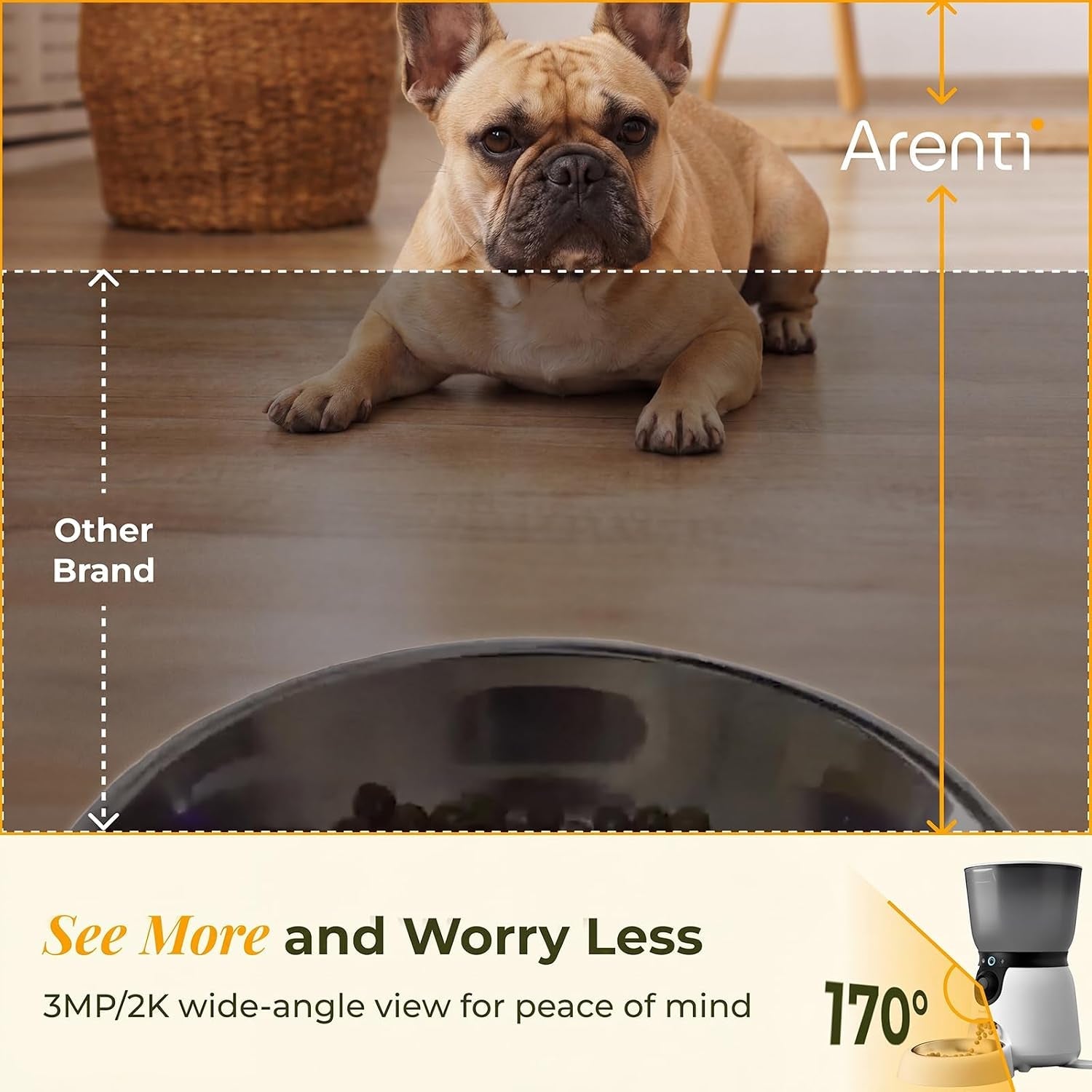 arenti-automatic-cat-feeder-and-water-dispenser-with-camera-2k-adjustable-view-invisible-privacy-mode-4-5l-cat-food-dispenser-fountain-combo-5g-2-4g-wifi-2-way-audio-ai-alerts-battery-backup