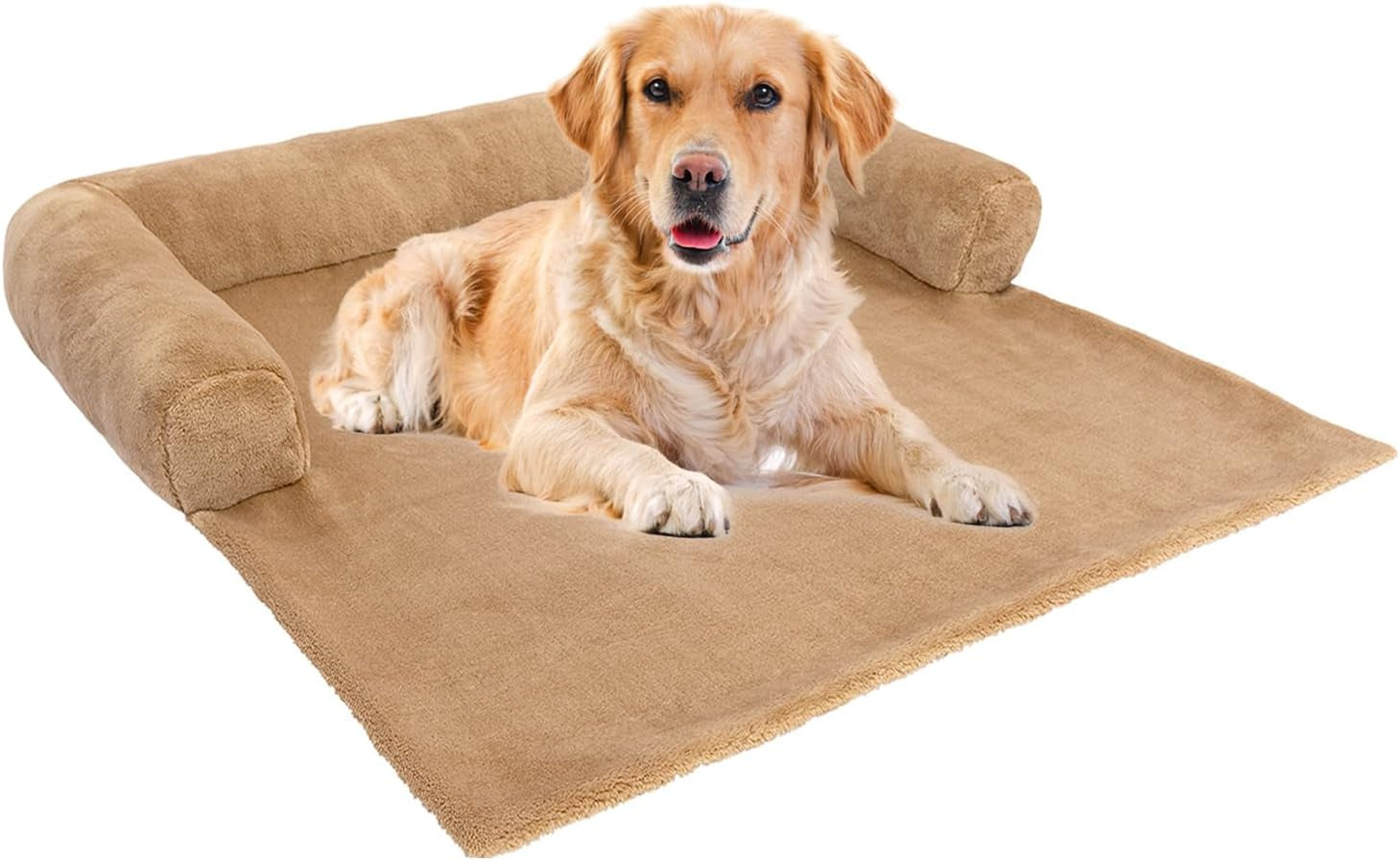 orthopedic-dog-bed-mat-for-large-dogs-washable-sofa-protector-pet-bed-with-3-sided-bolster-shredded-memory-foam-plush-support-non-slip-bottom-for-medium-small-dogs-grey