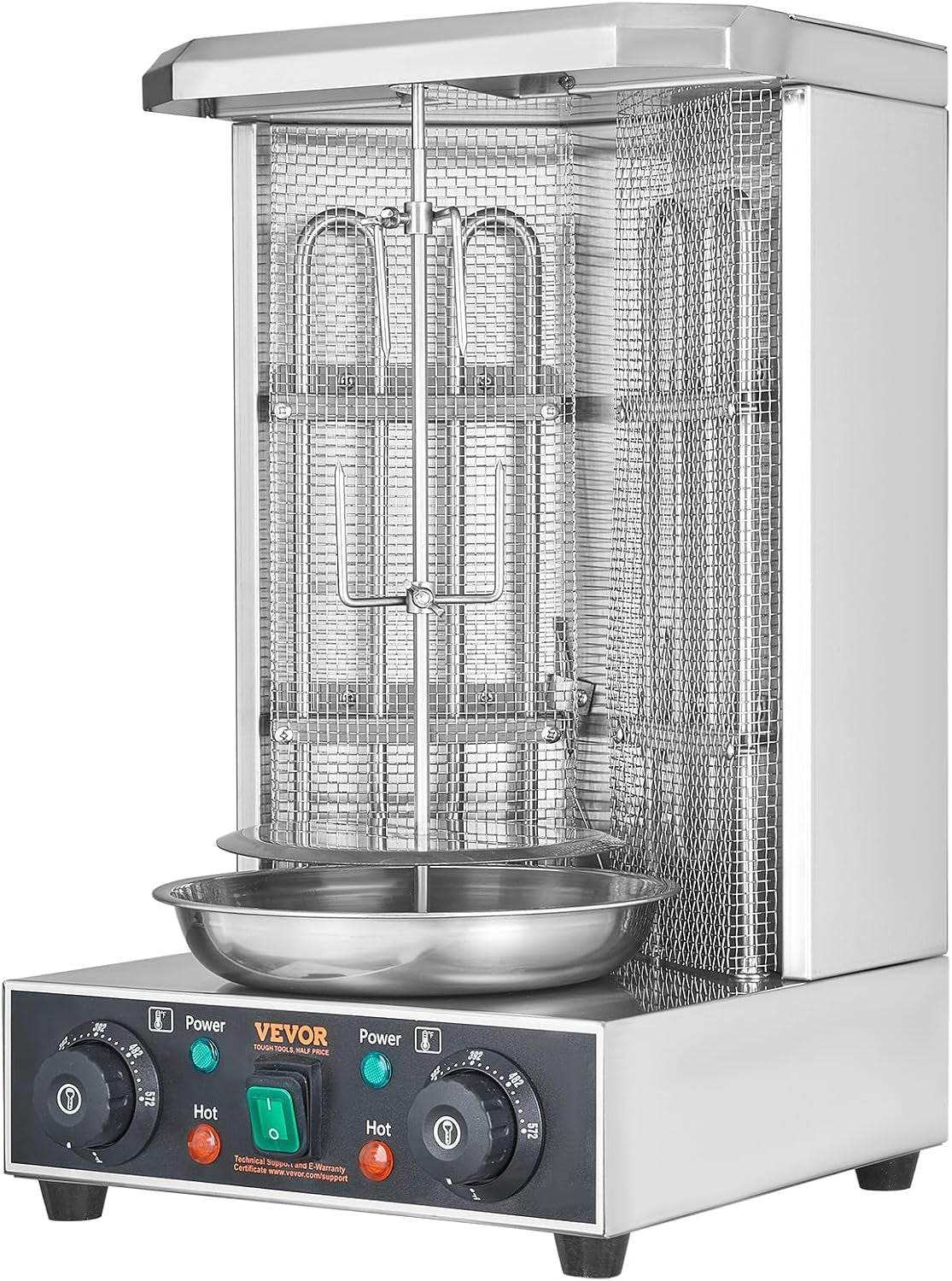 shawarma-grill-machine-122-f-572-f-13lbs-capacity-chicken-shawarma-cooker-machine-with-2-burners-stainless-steel-electric-vertical-broiler-gyro-rotisserie-oven-for-home-and-commercial-use