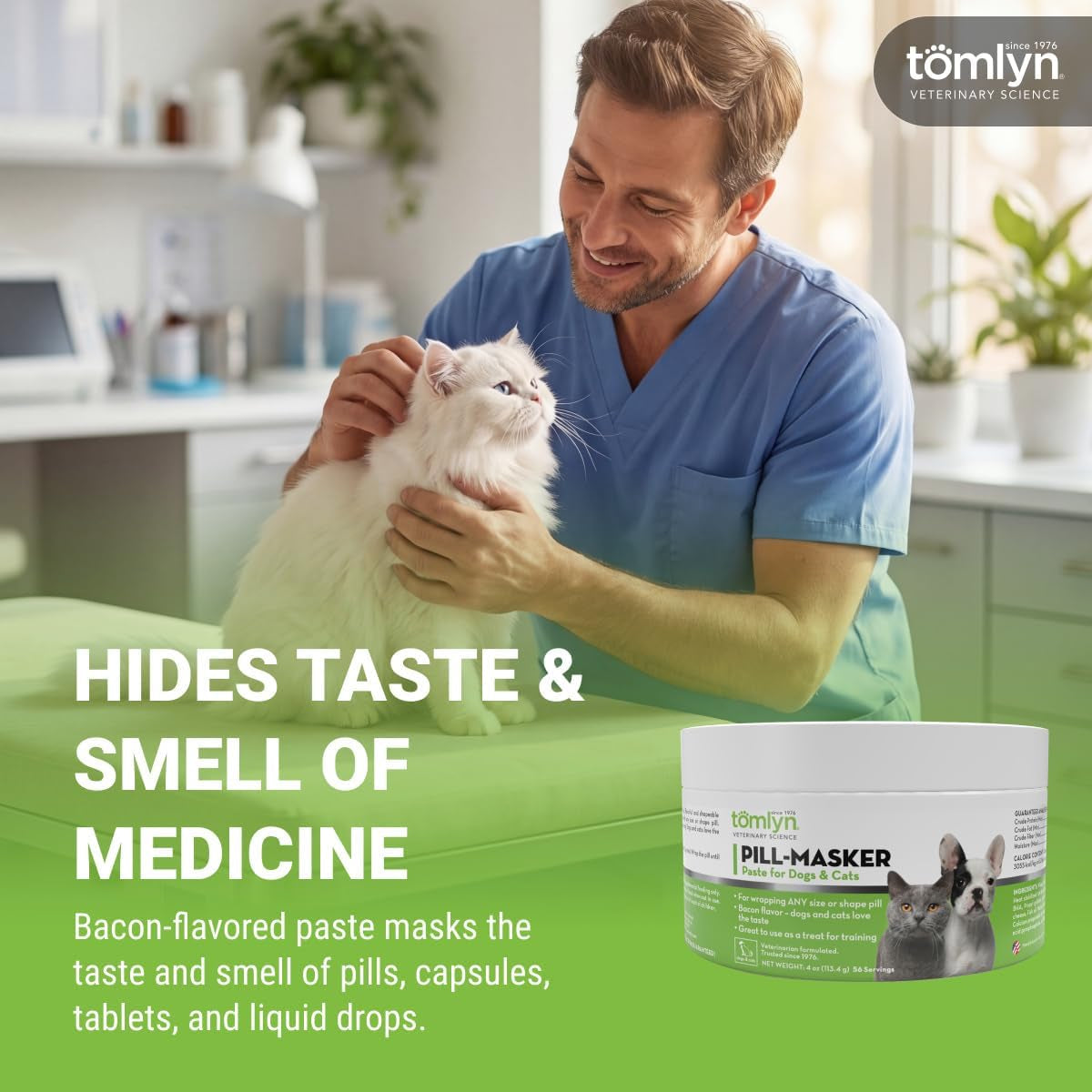 tomlyn-pill-masker-original-bacon-flavored-paste-for-dogs-cats-4oz