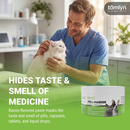 TOMLYN Pill-Masker Original Bacon-Flavored Paste for Dogs & Cats, 4Oz3