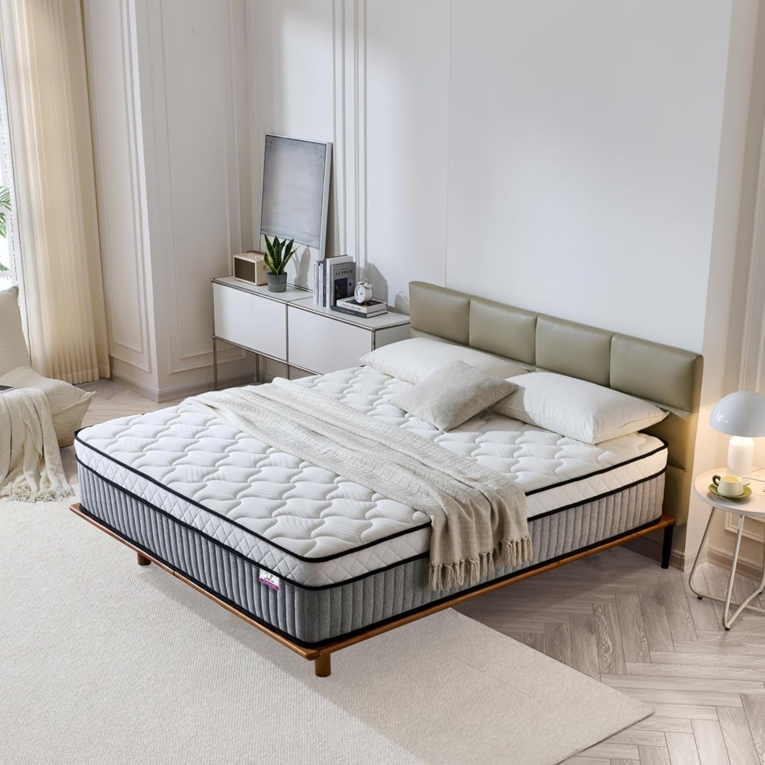 queen-mattress-12-inch-queen-size-mattress-hybrid-mattresses-in-a-box-with-memory-foam-and-individual-pocketed-coil-certipur-us-medium-firm-pressure-relief