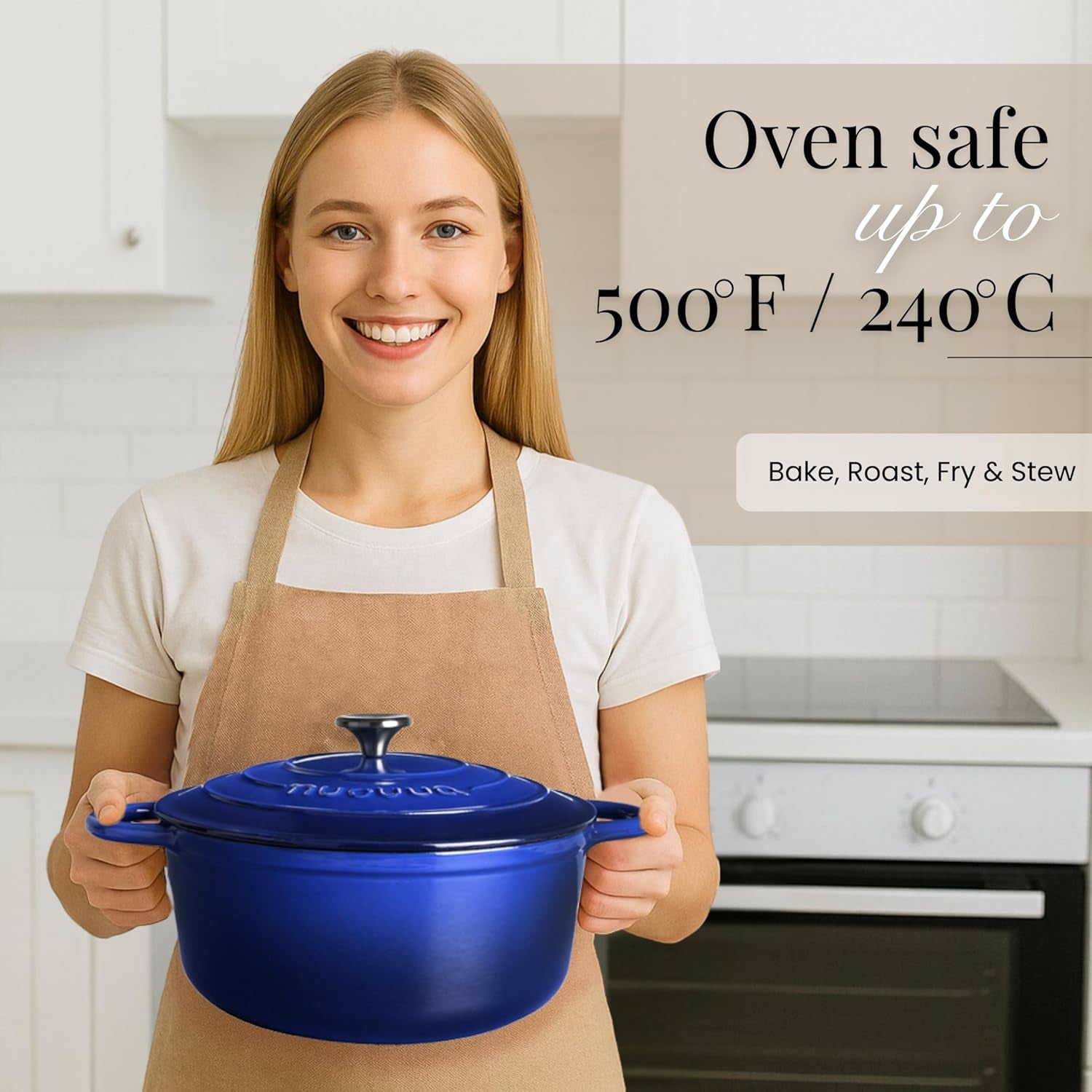 enamelled-cast-iron-dutch-oven-pot-with-lid-6-4-quart-non-stick-casserole-pot-heavy-duty-oven-safe-up-to-500-f-for-bread-baking-braising-stews-roasting-28cm-dark-blue