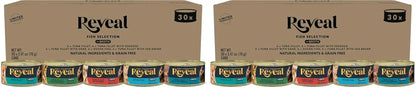 Reveal Fish Variety in Broth Wet Cat Food, 5-Flavor 30-Pack 2.47 Oz Cans | 100% Natural, High Quality Protein, Limited Ingredient, Grain Free, No Fillers, No Artificial Additives, No By-Products15