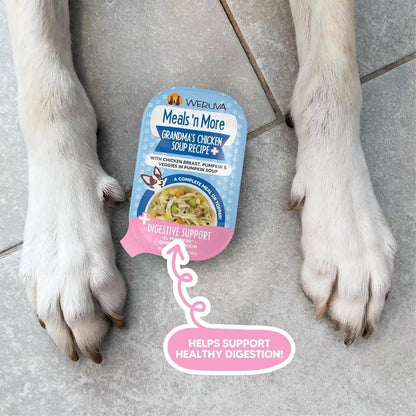 Weruva Meals 'N More Natural Wet Dog Food, Belly Belly Nice! Digestive Support Variety Pack, 3.5Oz Cup (Pack of 10)9