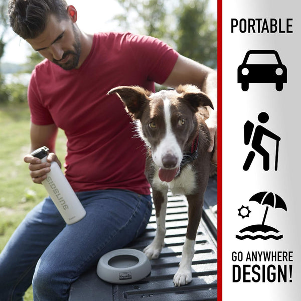 Franklin Pet Supply Co. Spill Proof Pet Bowl - No Splash Travel Water + Food Dish for Dogs + Cats - Portable - 16 Oz. - BPA Free6