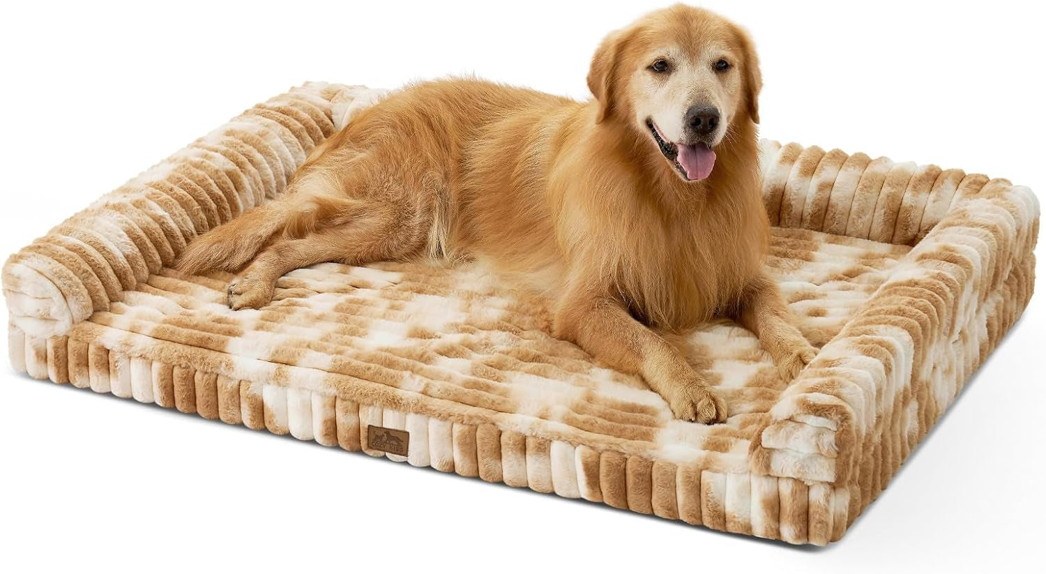cozy-kiss-ultra-soft-faux-rabbit-fur-dog-bed-for-medium-dogs-36x27-orthopedic-foam-couch-removable-washable-cover-waterproof-lining-cream