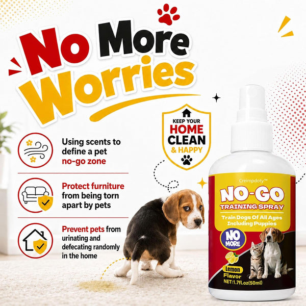 Dog Potty Training Spray Set, Dog Pee Spray (2-Pack), Stops Urination & Marking, Indoor & Outdoor Potty Training for Dogs & Puppies, Essential Tools for Dog Training, 1.7 Fl Oz3