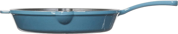 CI22-24BG Chef'S Classic Enameled Cast Iron round Fry Pan, 10-Inch, Provencal Blue2
