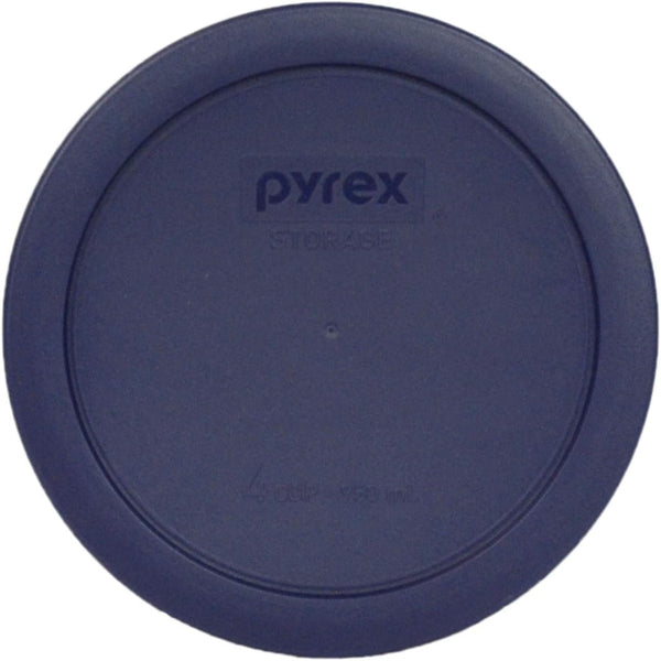 7201-PC (4-Cup) Blue Food Storage Lid (4-Pack) - Made in USA | Bpa-Free Plastic | round Shape | Replacement Cover | Designed for 7201 Glass Bowl | Dishwasher Safe5