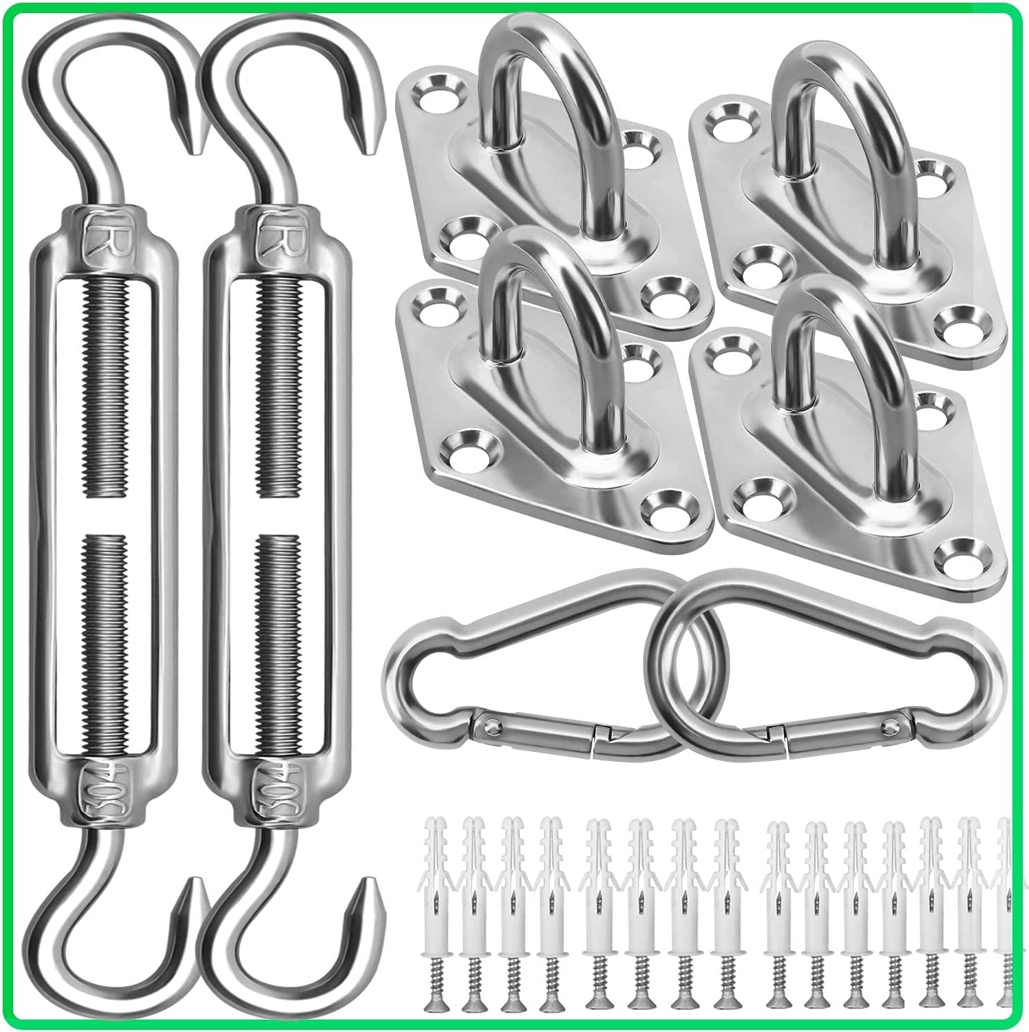 sun-shade-sail-hardware-kit-6-inch-304-stainless-steel-sunshades-canopy-installation-kit-for-install-rectangle-triangle-shade-sails-deck-garden-lawn-patio-outdoor-metal-sail-shade-hardware-kit