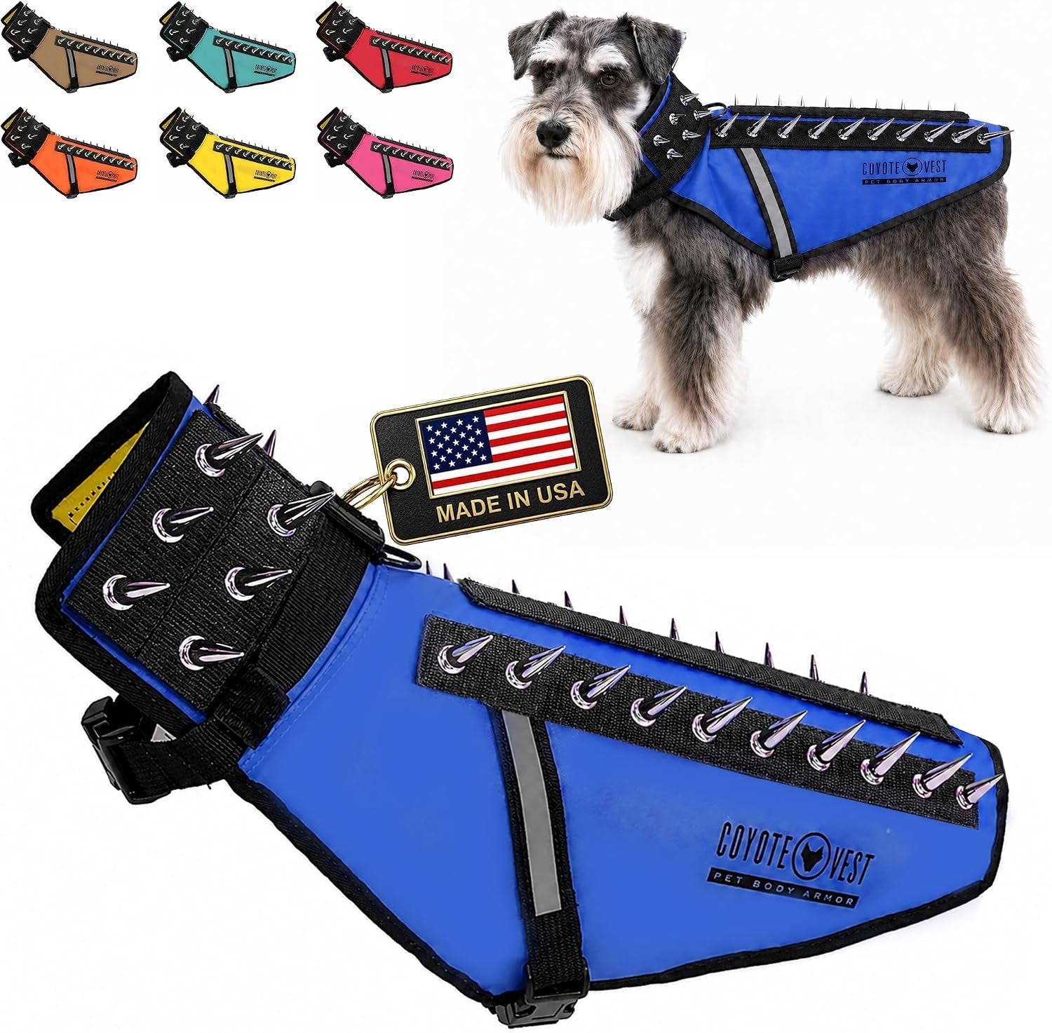 coyotevest-dog-harness-stab-resistant-coyote-vest-small-neon-pink-reflective-stab-resistant-vest-helps-protect-small-dogs-from-coyotes-aggressive-dogs-and-birds-of-prey-made-in-the-usa