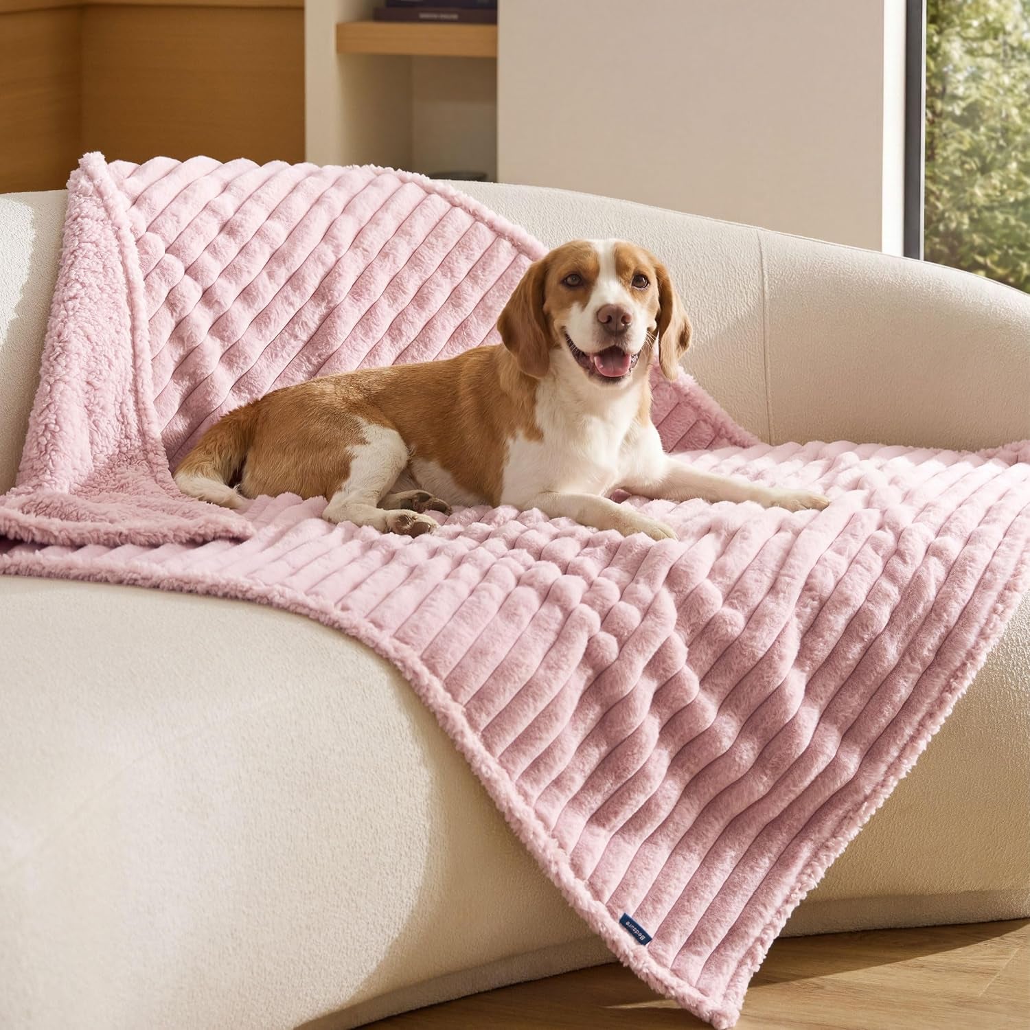 bedsure-comfyfleece™-waterproof-dog-blankets-for-large-dogs-50x60-cream-soft-plush-couch-cover-washable-corduroy-fleece-for-furniture-protector-cozy-calming-reversible-pet-blanket-for-senior-dogs